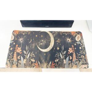 Mystic Moon & Floral Extended Mouse Pad